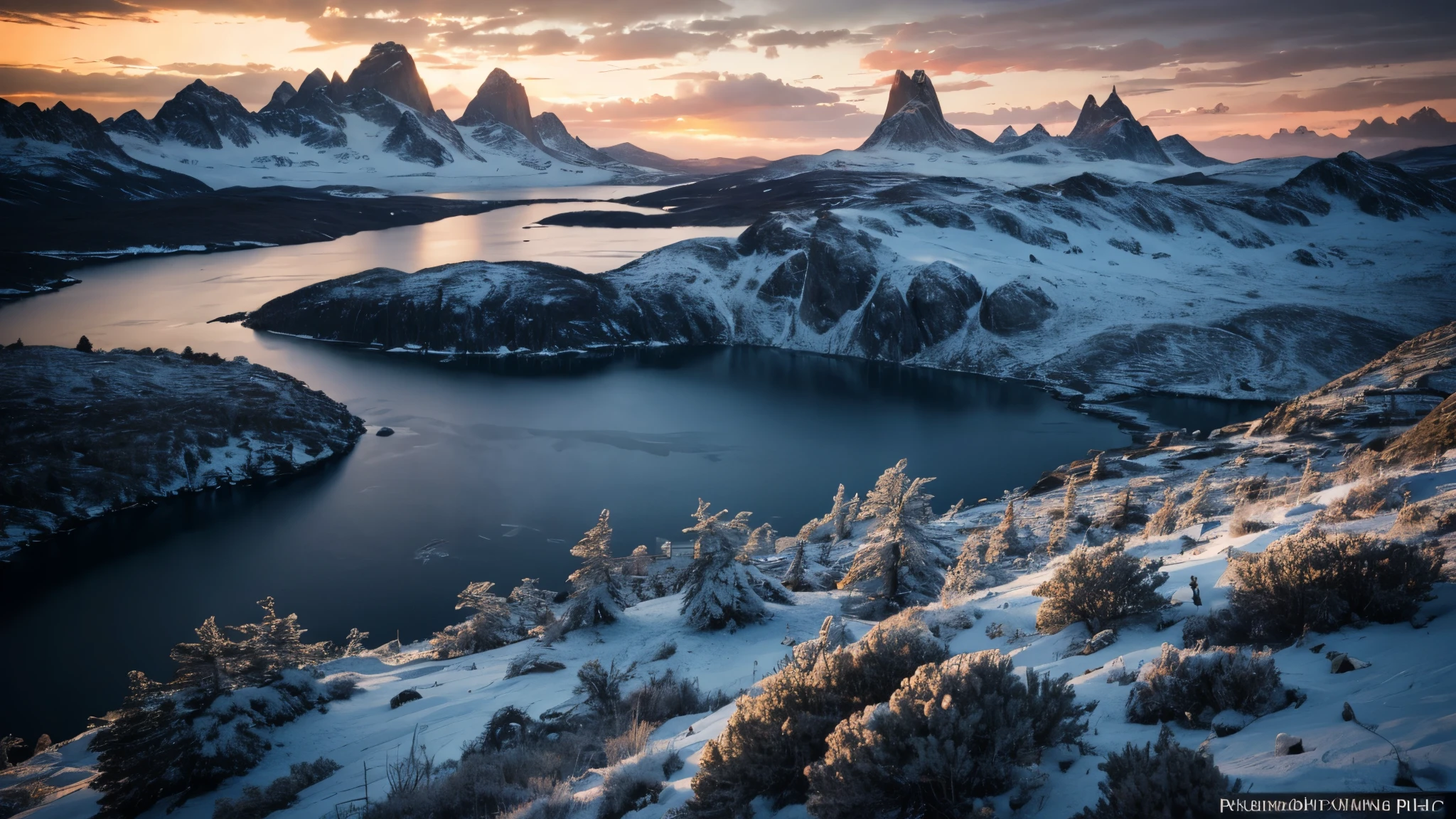 A breathtaking vista of the rugged, snow-dusted granite spires of Patagonia piercing through a sea of ethereal clouds at dawn. (best quality,4k,8k,highres,masterpiece:1.2),ultra-detailed,(realistic,photorealistic,photo-realistic:1.37),HDR,UHD,studio lighting,ultra-fine painting,sharp focus,physically-based rendering,extreme detail description,professional,vivid colors,bokeh,portraits,landscape,photography,colorful palette,dramatic lighting