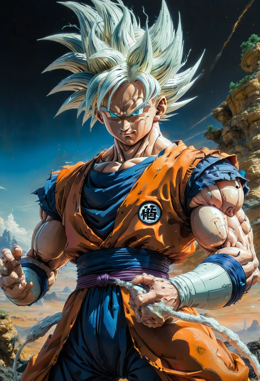 Dragonball by John Martin, (best quality, perfect masterpiece, Representative work, official art, Professional, high details, Ultra intricate detailed:1.3)