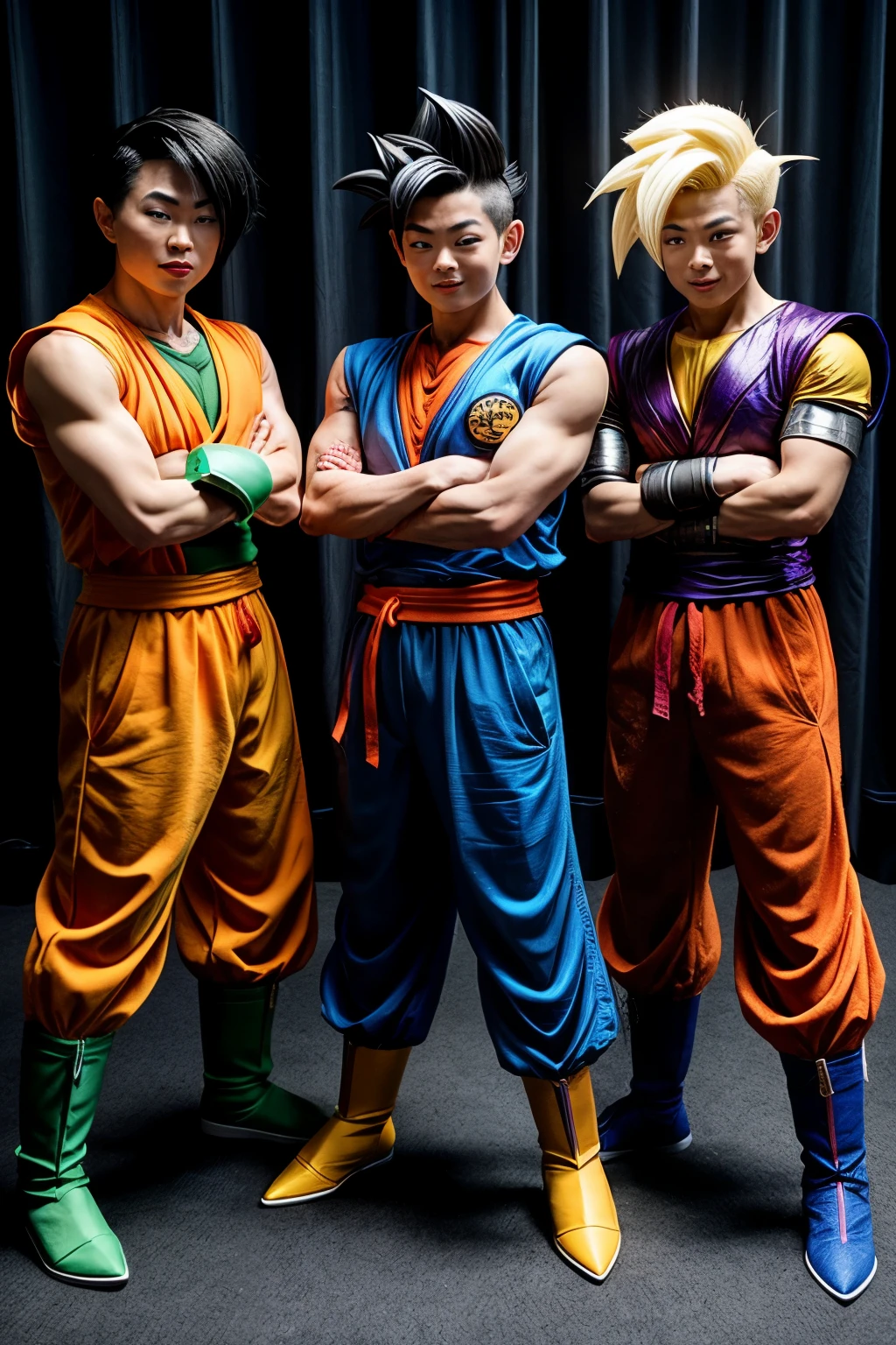 dragon ball cosplay boys