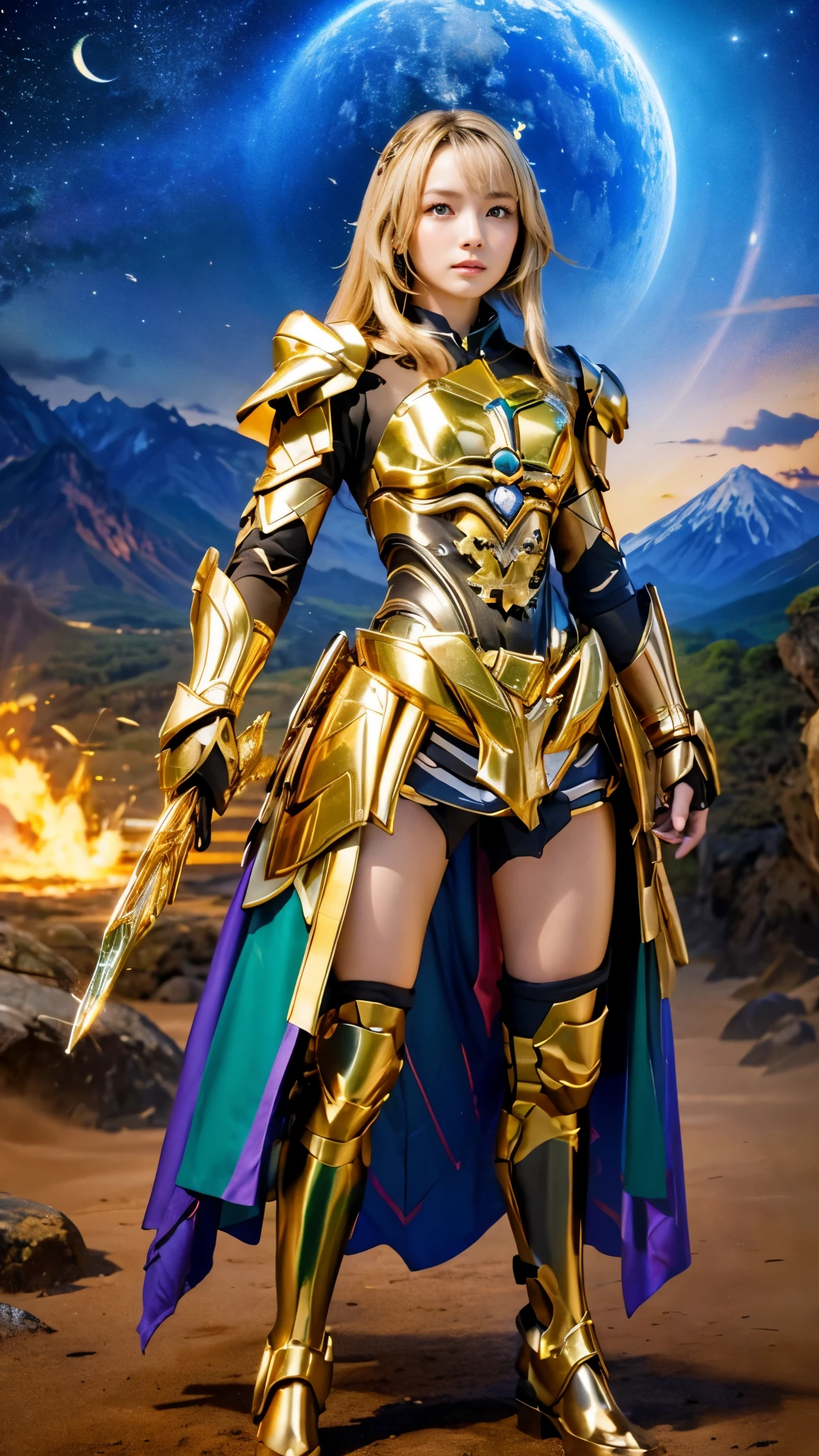 masterpiece,highest quality,ultra high resolution),japanese woman, very beautiful girl, Naïve girl、perfect limbs、perfect anatomy、radiant beautiful skin、Moist eyes、brown shiny hair、Colors and landscapes of youth、Premonition of Love Green and Gold Uniform、 metallic Green armor, high quality costumes, brass armor coat, masterpiece衣装, Green armor, Avan Uniform, gilded black uniform, gold armor suit, quality commander, combat uniform, Embroidered uniform guard, gold obsidian armor, smooth gold armor