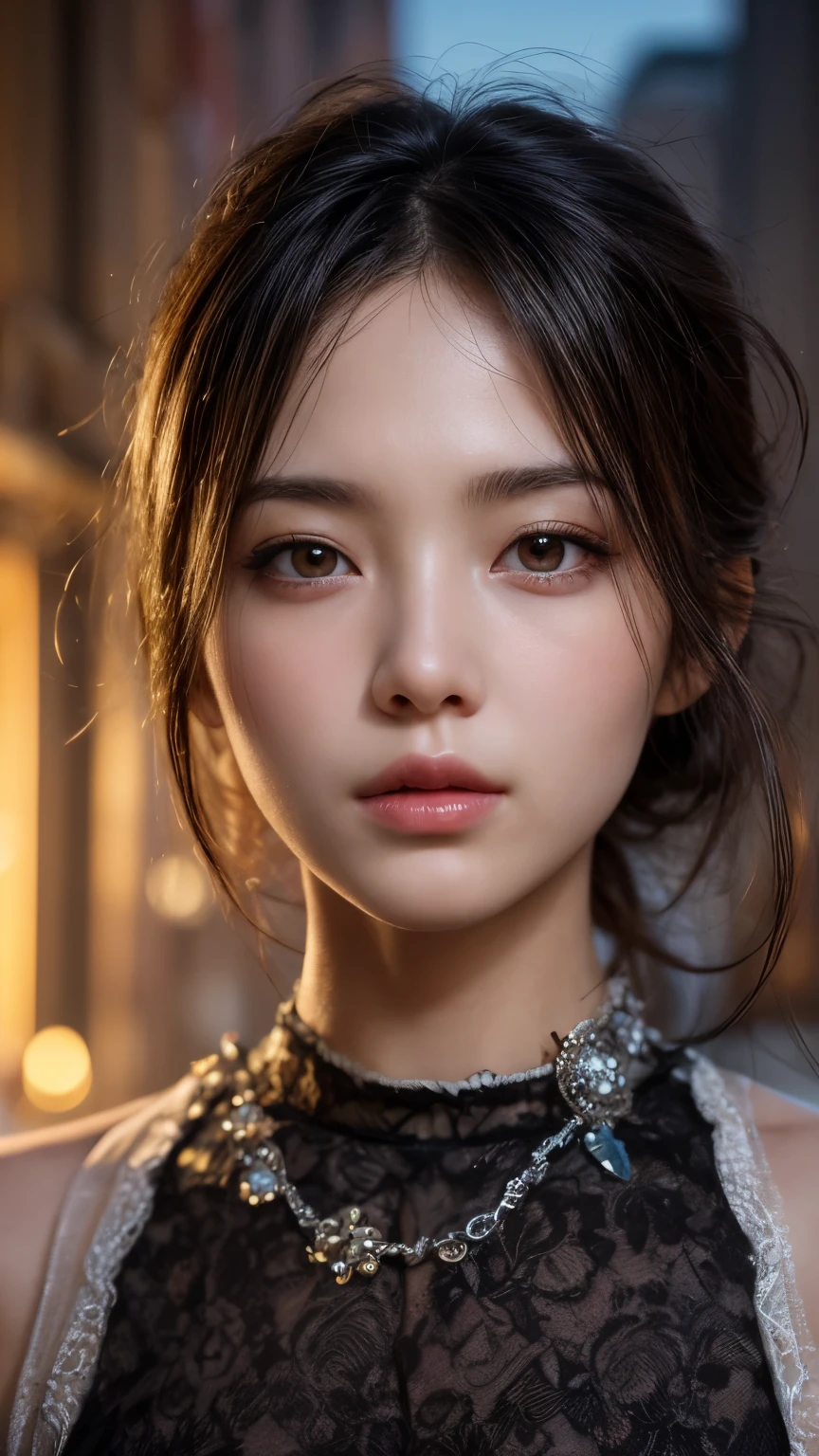 8K, top-quality, ​masterpiece, Photorealsitic, Perfect dynamic composition, Highly detailed eye and face texture, Fair skin, Erotic eyes, sharp focus, Cinematic lighting, 