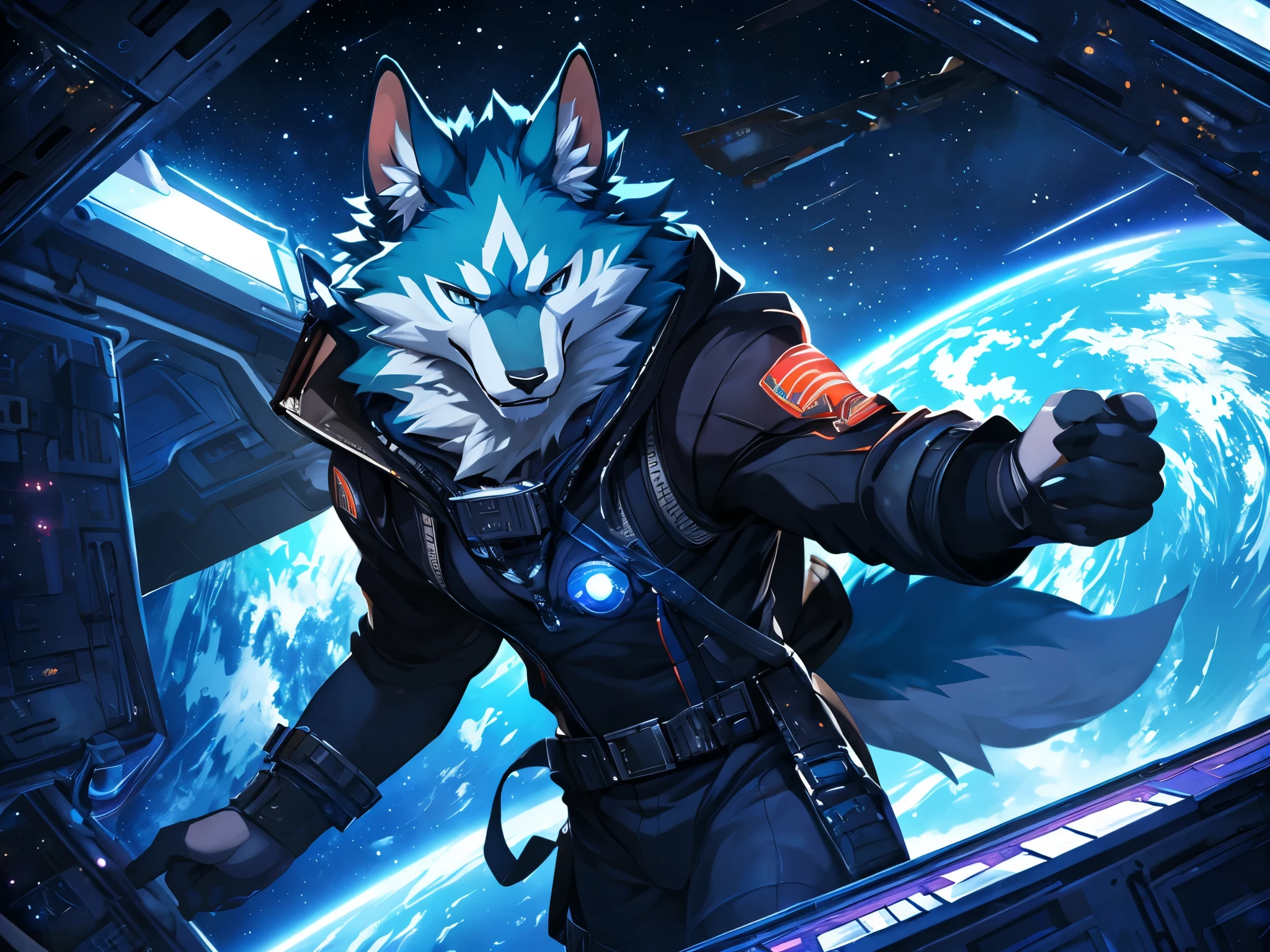 posté sur e621, (par Chunie), mâle, Shirou Ogami anthro, seulement, (Détails des yeux réalistes 1.2), personnage d&#39;anime, arafed image of a man dans une station spatiale with a mask, pov art à fourrure, anthro patte pov art, patte poilue pov art, commission pour la haute résolution, art à fourrure!!!, very very beautiful art à fourrure, art à fourrure, sur une station spatiale, dans une station spatiale, art fursona à fourrure commission, fanart détaillé, art fursona, Art fantastique à fourrure, Corps mince, Tout le corps comme, dans une vue panoramique, chef-d&#39;œuvre, beauté abstraite, visage ultra détaillé, profondeur de champ, flou de mouvement, détails élevés, Haute qualité, primé, HD, 16k, (Meilleure qualité,4k,8k,haute résolution,chef-d&#39;œuvre:1.2),ultra-détaillé,Réaliste:1.37,HDR,UHD,éclairage de studio,description extrêmement détaillée,professionnel,Couleurs vives,bokeh,Atmosphère animée, éclairage naturel