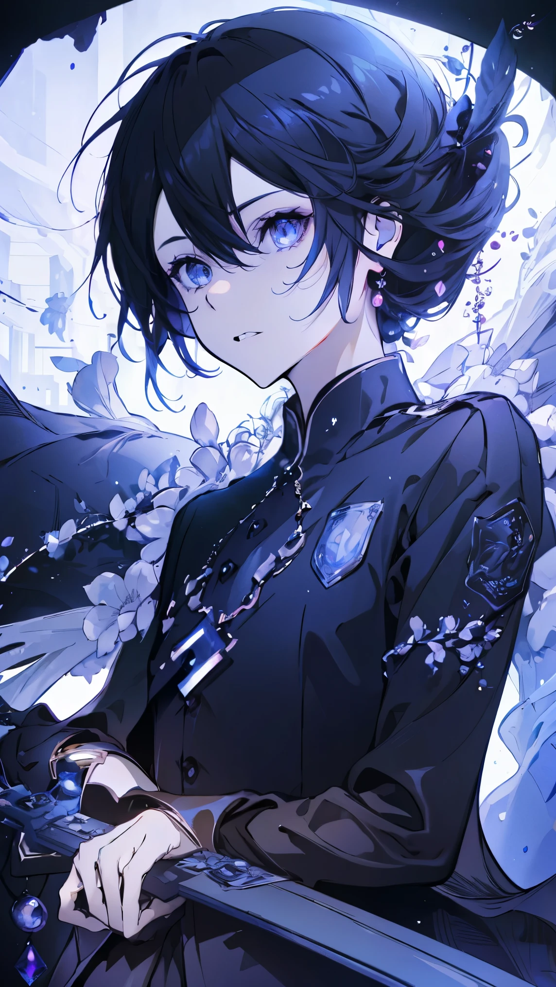 Kirito femelle，yeux violets，Deux dimensions，Style animé，une personne（Guerrière），les proportions sont correctes，détails du visage，Épéiste，robe rouge，黑色cheveux longs，détail du cou，Il y a un Adam&#39;pomme，costume，blague，peignoir，détails des vêtements，se rendre，manches longues，Qualité du jeu，combat à l&#39;épée，tracé laser，tracé laser，lueur détaillée，rendu cg，détails des cheveux，Yeux charmants，Beau，（girly），Les costumes sont compliqués，dans la foret，nuit，ciel étoilé，composition parfaite，Raffinement，haute qualité，Plus de détails，Beaucoup de détails，Contexte complexe，un sentiment d&#39;ambiance，cheveux longs，yeux violets