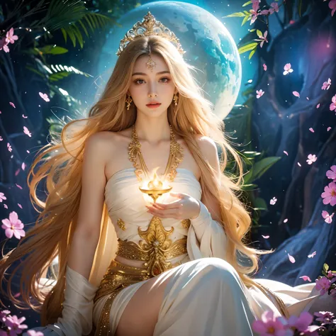 (highest quality,4k,8k,High resolution,table top:1.2),super detailed,(realistic,realistic,Photoreal:1.37),fairy queen,shining sp...