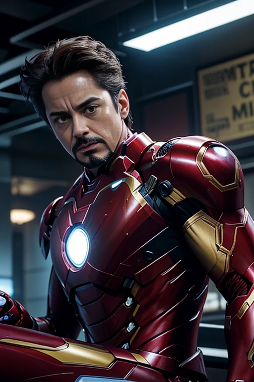 Iron Man is a character who is known for his wit and charm, but he also has a darker side. Write a story that explores Tony Stark's inner demons, such as his alcoholism or his struggles with anxiety.