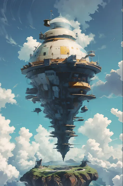 Fondo de pantalla 8K,Mejor calidad,Obra maestra,Hal&#39;s Moving Castle, (gato:1.2) glass technology, transparente, Science fict...