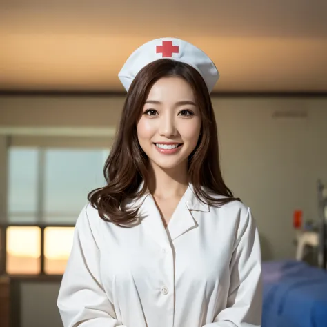 (highest quality、table top、8K、best image quality、Award-winning work)、1 nurse、(solo:1.2)、(The perfect and most natural nurse&#39;...
