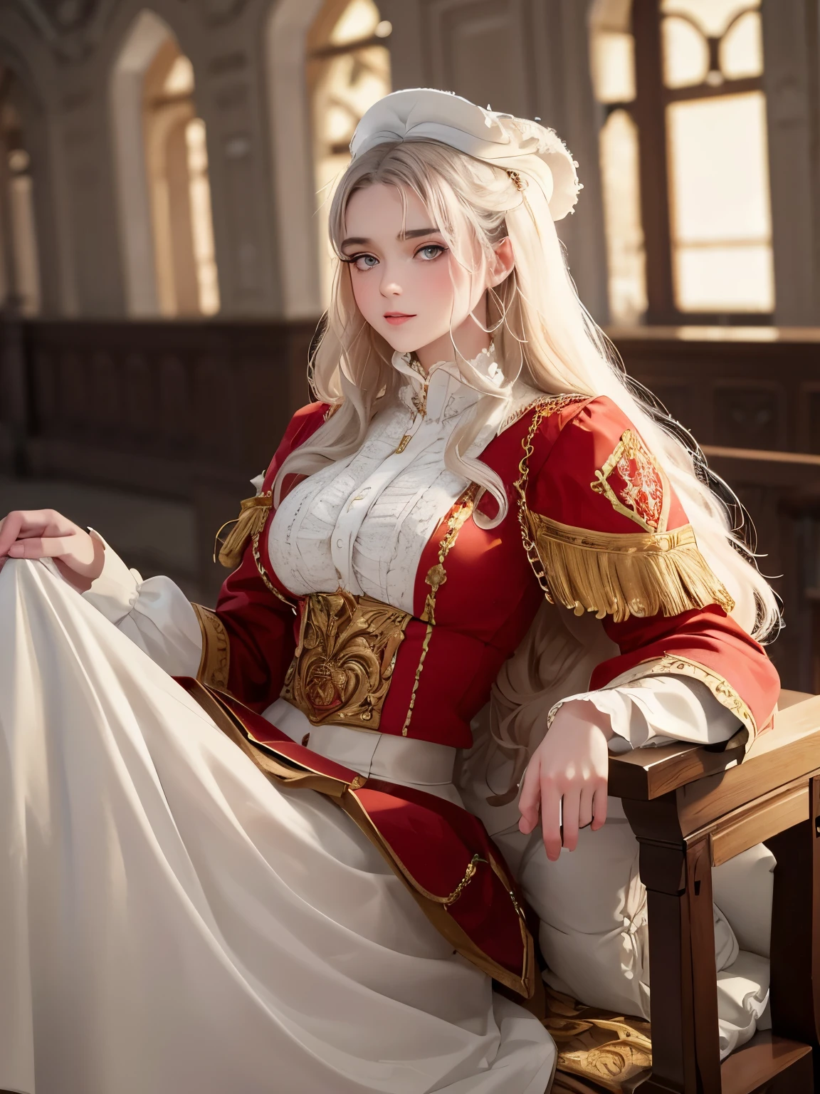 RAW photo.  Anna Karenina 2., dressed in period clothes, Russia, 19th century AD, perspective, half body Detail, sharp focus, a little mixing, Detail, Such a feeling, that it's the Middle Ages, (high skin Detail: 1.2), 8к HD, SLR camera , Soft light, high quality, Fujifilm XT3 Grain Films.