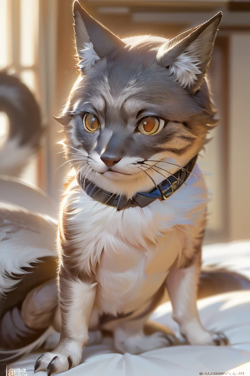 (best quality,4k,8k,highres,masterpiece:1.2),ultra-detailed,(realistic,photorealistic,photo-realistic:1.37),animals, animals scene, melancholic expression, nure-onna, animals, fox head, wolf torso, owl wings, snake tail, quadrupeds