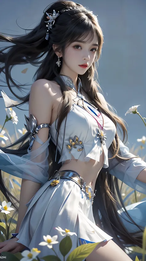 masterpiece，best quality，high质量，high清晰度，high质量的纹理，high质量的阴影，high细节，beautiful details，fine details，Extremely detailed CG，Detailed texture，lifelike的面部表现，lifelike的，rich and colorful，exquisite，sharp focus，(intricate detailake up，PureErosFace_V1:0.5)，(细节美exquis...