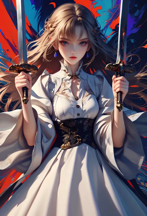 style3,holding a sword with both hands,1girl,
