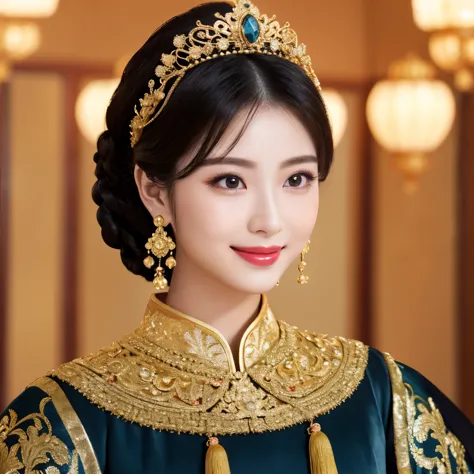 (highest quality、masterpiece、8K、best image quality、Award-winning work)、gorgeous princess of china、China&#39;s elegant and high-e...