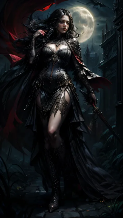 arafed, dark fantasy art, gothic art, (masterpiece:1.5), full body best details, highly detailed, best quality, highres, full bo...