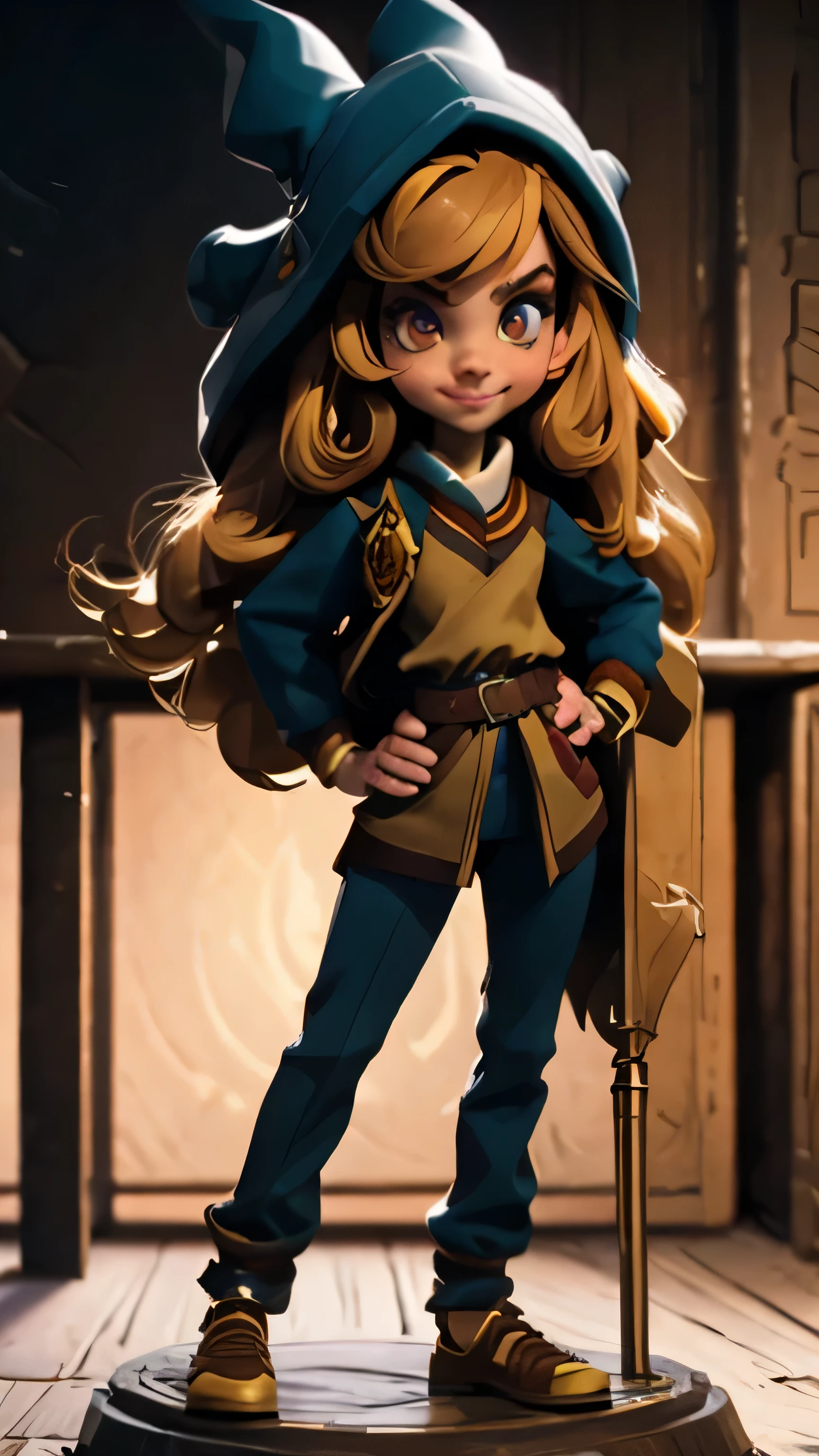 Eliatrop-Hermione Fusion, Merge models, fusion, Les vêtements Eliatrop, les cheveux et le visgae de Hermione, 1fille, beau, personnage, Femme, femelle, (centerpiece:1.2), (best quality:1.2), (seul:1.2), ((pose de combat)), ((champ de bataille)), cinematic, yeux parfaits, peau parfaite, Perfect lighting, sourir, light, cor, textured skin, detail, Beauty, merveille, Ultra-Detailed, Visage parfait