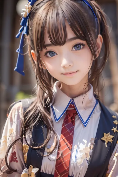 ((sfw: 1.4)),((detailed face, professional photography)), ((sfw, idol costume, idol uniform, on stage, 1 girl)), ultra high reso...