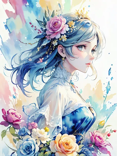 (masterpiece, top quality, best quality, official art, Beautiful and beautiful:1.2), (1 girl:1.3), extremely detailed,rich and c...