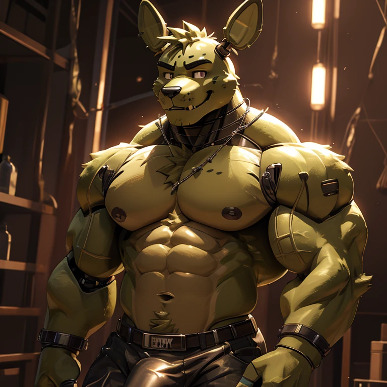 muscular anthro, solo character, furry fnaf springtrap, springtrap character, springtrap design, dark, springtrap character focus, huge muscle furry, male focus, 3d render, digital art, detailed portrait of a male anthro, muscular springtrap furry animatronic, springtrap focus, animatronics part focus, cinematic lightning, hard huge gay dick, showing dick, smiling, ultra realistic, confident and seductive look, machine parts, android, cybernetic, cyborg, dark background, realiscitc light, realistic body, huge build muscle, springtrap only, male only, showing dick lovely, looking into camera, hard dick standing witout pants, naked dick, huge anthro furry bodybuilder, flex muscles, smiley confident face, furry springtrap fnaf character focus