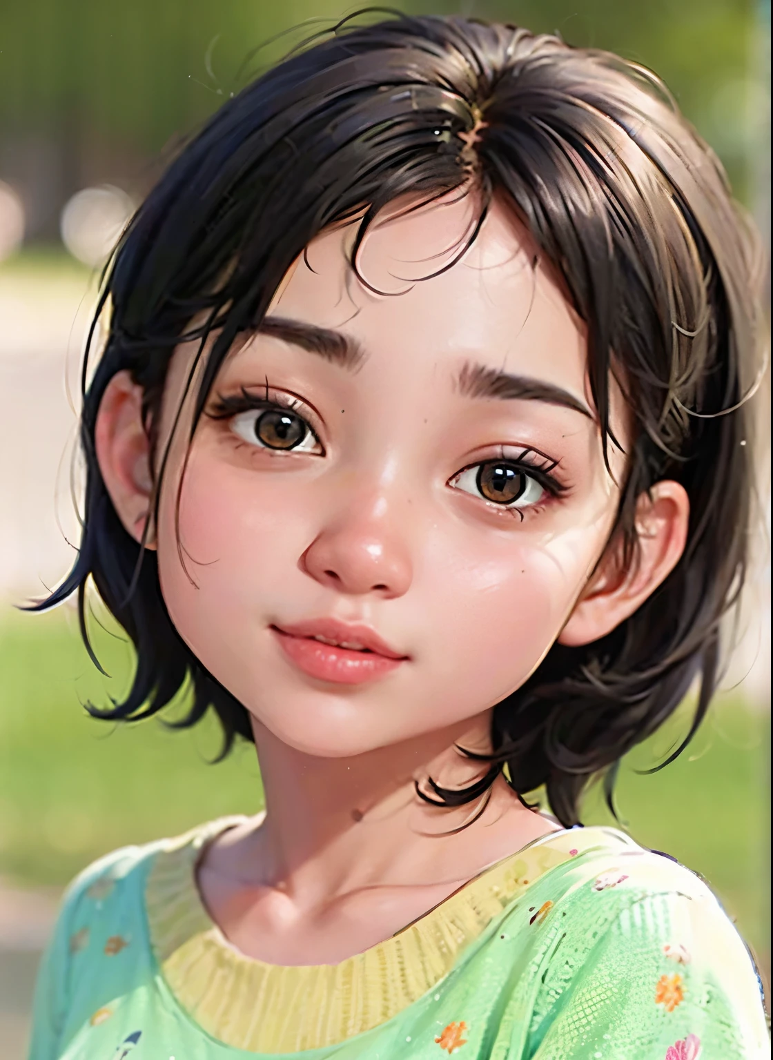 IP de garota super fofa por popmart,Luz natural,adorável,jovem,animado, estilo pixar, 