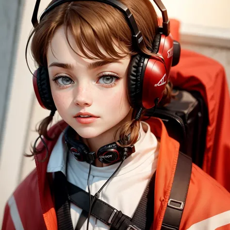 portrait photo with headset