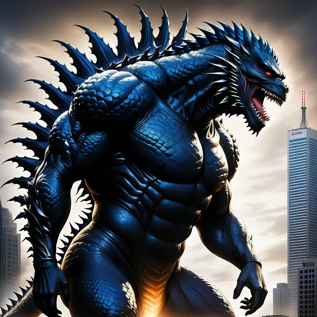 （godzilla：1.5），（gothic art），（Fear：1.4），（correct human anatomy：1.37）