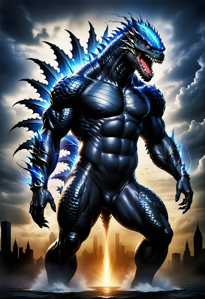 （godzilla：1.5），（gothic art），（Fear：1.4），（correct human anatomy：1.37）