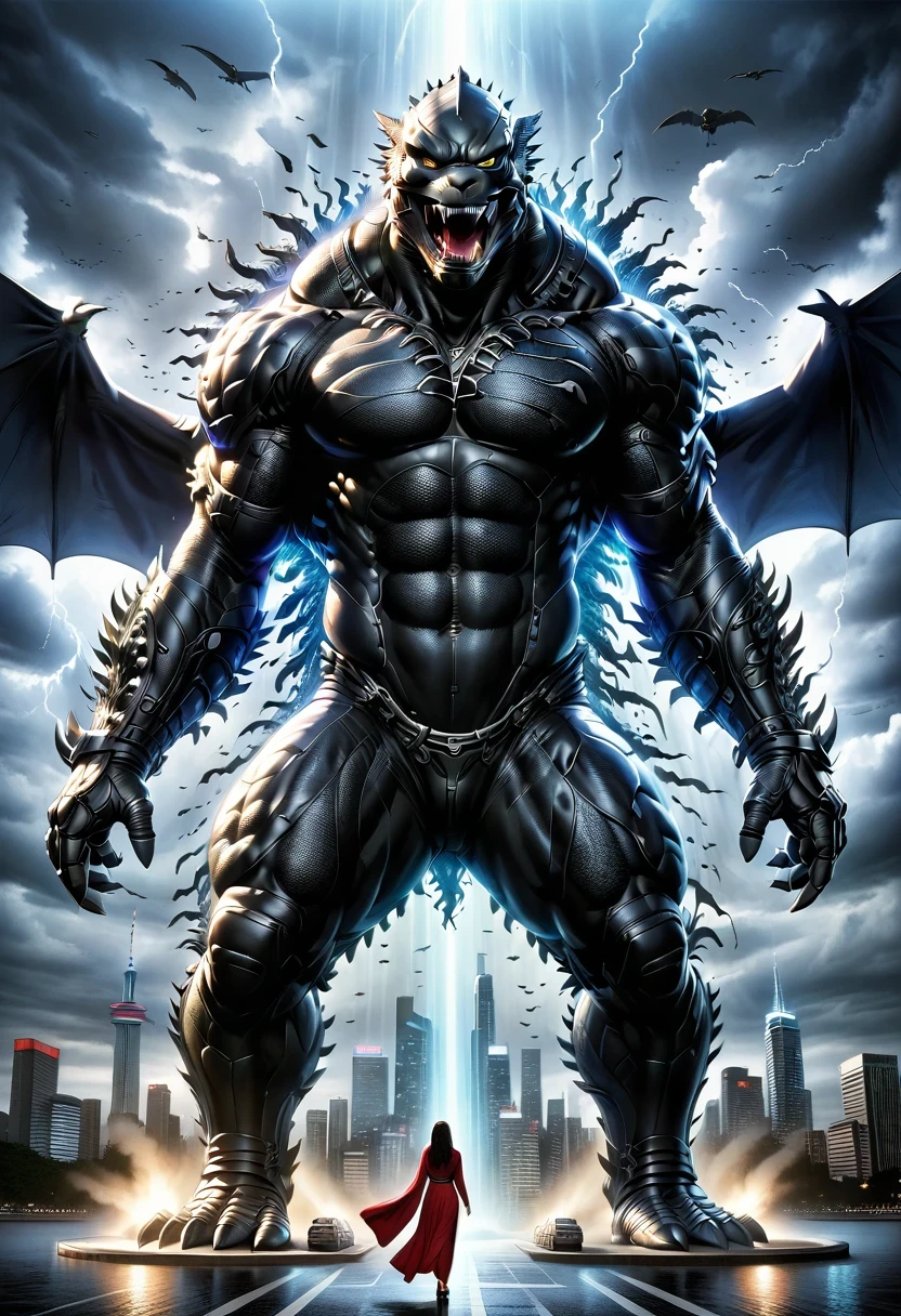 （godzilla：1.5），（gothic art），（Fear：1.4），（correct human anatomy：1.37）