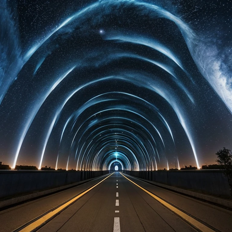  Long tunnels through cosmic universes