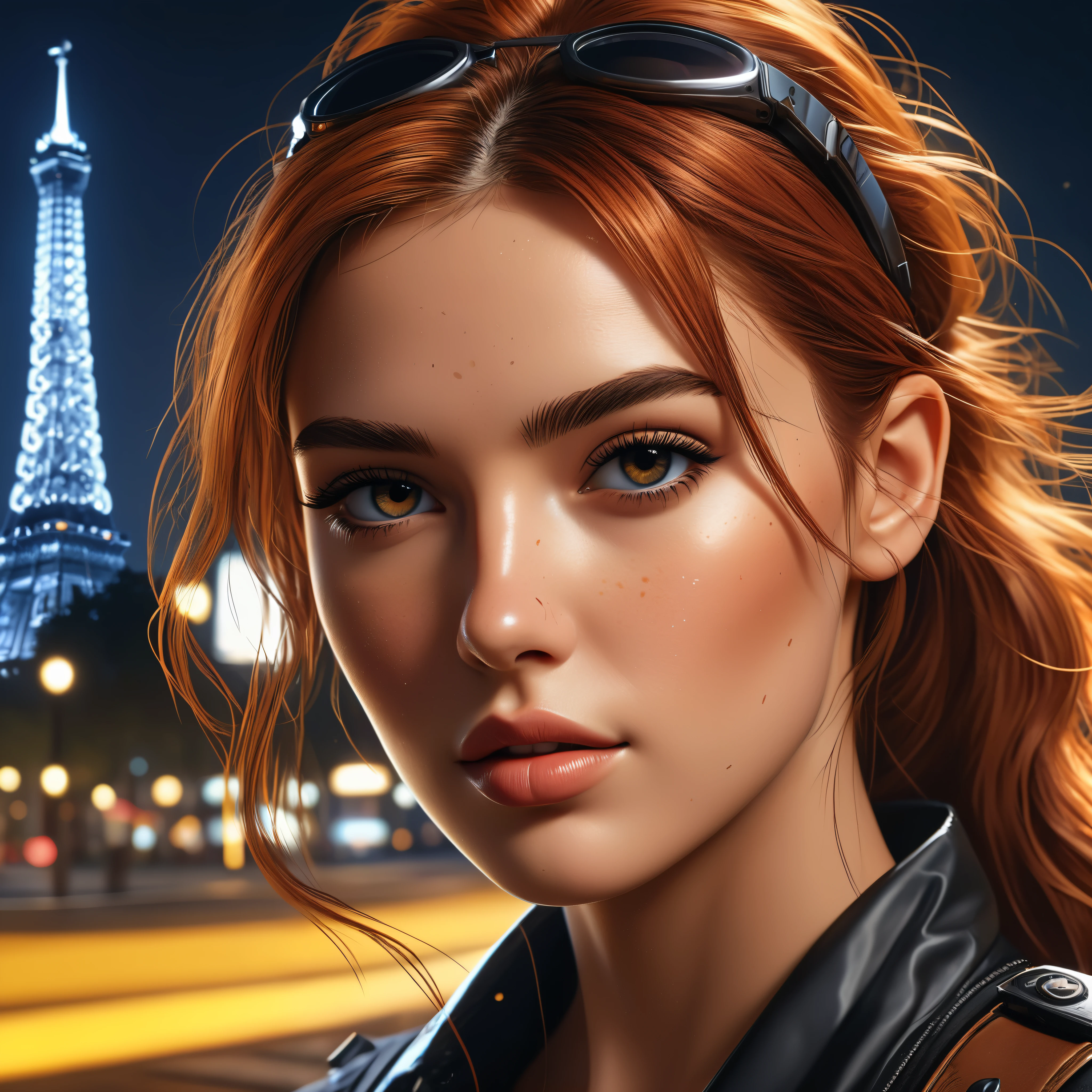 ((Masterpiece in maximum 16K resolution):1.6), ((vector cartoon illustration:)1.5), ((Vector art):1.4), ((Geometric style and minimalism):1.5), ((Wide angle painting):1.2) | (Cyberpunk Vector Art of a Fresh Supermodel beauty in Paris), (Cyberpunk Fresh French Supermodel beauty), (Dynamic Pose), (Cute Freckles), (Red Hair), (Golden Ratio Face), (Cute Freckles), (visual experience), award-winning graphics, extremely detailed, Digital Art, rtx, Unreal Engine, All drawn with sharp focus. Rendered in ultra-high definition with UHD and retina quality, this masterpiece ensures anatomical correctness and textured skin with super detail. With a focus on high quality and accuracy, this award-winning portrayal captures every nuance in stunning 16k resolution, immersing viewers in its lifelike depiction. Avoid extreme angles or exaggerated expressions to maintain realism. ((perfect_composition, perfect_design, perfect_layout, perfect_detail, ultra_detailed)), ((enhance_all, fix_everything)), More Detail, Enhance. 