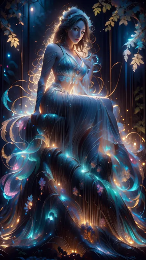 a woman sitting on a tree trunk , extremely detailed artgerm, ig model | artgerm, style artgerm, crystal maiden, artgerm detaile...