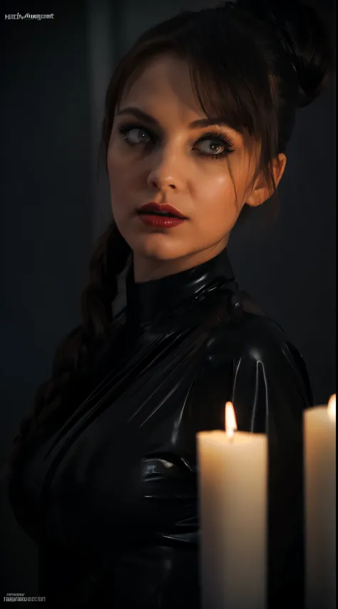 (best quality,4k,8k,highres,masterpiece:1.2),ultra-detailed,(realistic,photorealistic,photo-realistic:1.37),Satanic sexy Nun,ill...