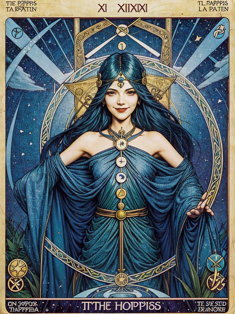 tarot card, symbol of happiness