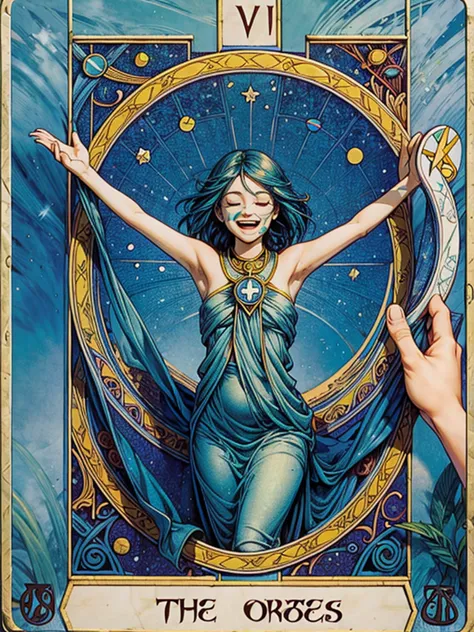 tarot card, symbol of happiness