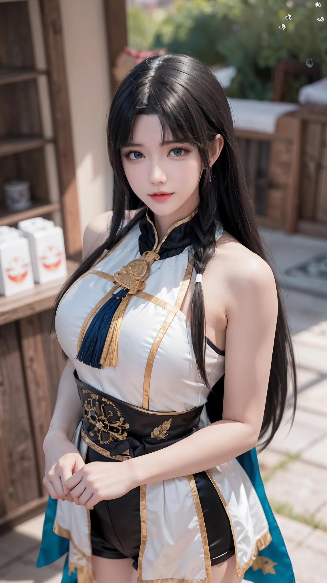 Walnut,vampire,assassin,charming,Mature,Sexy,thin,Qi bangs,long hair,天線Bangs,double tail,高double tail,Bangs cover one eye,frightened,angry,Smile,blush,red nose,drunk,Look straight into the eyes,exquisite eyes,red lips,perfect face,Cross your arms across your chest,暗Black皮肤,dynamic poses,fighting stance,near,school swimsuit,damaged clothing,Cloak,leather skirt,Black,,Spandex luster,Laser reflective material,Detail background,气泡angry,bubble blush,heart-shaped,notes,Q version,official art,lifelike,movie angle,Dynamic angle,Horizontal viewing angle,depth of field,movie lighting,rich and colorful,PBR rendering+UE pull,32k,High resolution,high quality,beautiful wallpaper,a white hair、Close-up of woman wearing white mask, beautiful figure painting, guweiz, Gurwitz style artwork, White-haired God, author：Yang Jie, Epic and beautiful character art, Stunning character art, author：FAN Qi, by Wuzhun Shifan, pixiv art station street guweiz, single ponytail, insult, high ponytail, tall figure, long legs, (sleeveless lace shirt), (shorts), (striped )), ((striped )), Walk, elegant, dignified, feminine, beautiful curves, sweet smile, Strong sense of detail and layering, rich and colorful, Has a unique texture, rich and rich and colorful, Color harmony, vivid, design art, 16K, super detailed, {{illustration}}, {extremely delicate and beautiful}, {Exquisite surface treatment}, super detailed, Exquisite glowing eyes, {{movie lighting}}, Extreme light effects, Model: realism, CFG size: 12, Laura: Bright texture (1.35), high quality, masterpiece, Exquisite facial features, Delicate hair depiction, Detailed depiction of eyes, masterpiece, best quality, Ray tracing, Extremely detailed CG unified 8K wallpaper, masterpiece, best quality, (1 girl), perfect female figure, (((White tight T-shirt))), beautiful eyes, (delicate face), Black短发, hair tied up, Light blue hairpins, (White skin), (best lighting), (Super intricate details), 4K unified, (super detailed CG), Showing white legs, , hot pants, shorts,best quality, High resolution, Unique image, 1 girl，armpit, Put your arms behind your head, Bangs, bare shoulders, blue footwear, blue hair, blue beat, braid, Chest, 棕色lift your legs, shut your mouth, bench, cover navel, curtain, Split collar, earrings, Eyebrow suspenders visible through hair, gradient hair, green eyes, High heel, light blush, looking at the audience, messy hair, rich and rich and colorful hair, on bench, sitting, alone, ,lift your legs,大long legs，Black(The tail end is heart-shaped 💟 A purple haired girl with a long ponytail hairstyle and a seductive charm (with celebrity tattoos on her lower abdomen), a Transparent ultra-tight low-rise miniskirt, (ultra-low waist), a Full body image, Raise your hands above your head, a Sexy girl with a Sexy, a happy expression, blush, Shy, (exposed belly), a charming的表情, frown in disgust, celebrity tattoos, A girl with purple hair in a long ponytail hairstyle, Transparent top, extra large bust, extra large bust, charm, ((with red charm tattoo on the lower abdomen), Transparent ultra-tight low-rise miniskirt, (ultra-low waist), Full body image, Raise your hands above your head, Sexy girl, Sexy, a happy expression, blush, Shy, (exposed belly), charming的表情, frown in disgust, (eye details portrayed), Sexy long legs, slim waist, Sweat beads on waist, (with Sexy vest line), (exposed belly), 