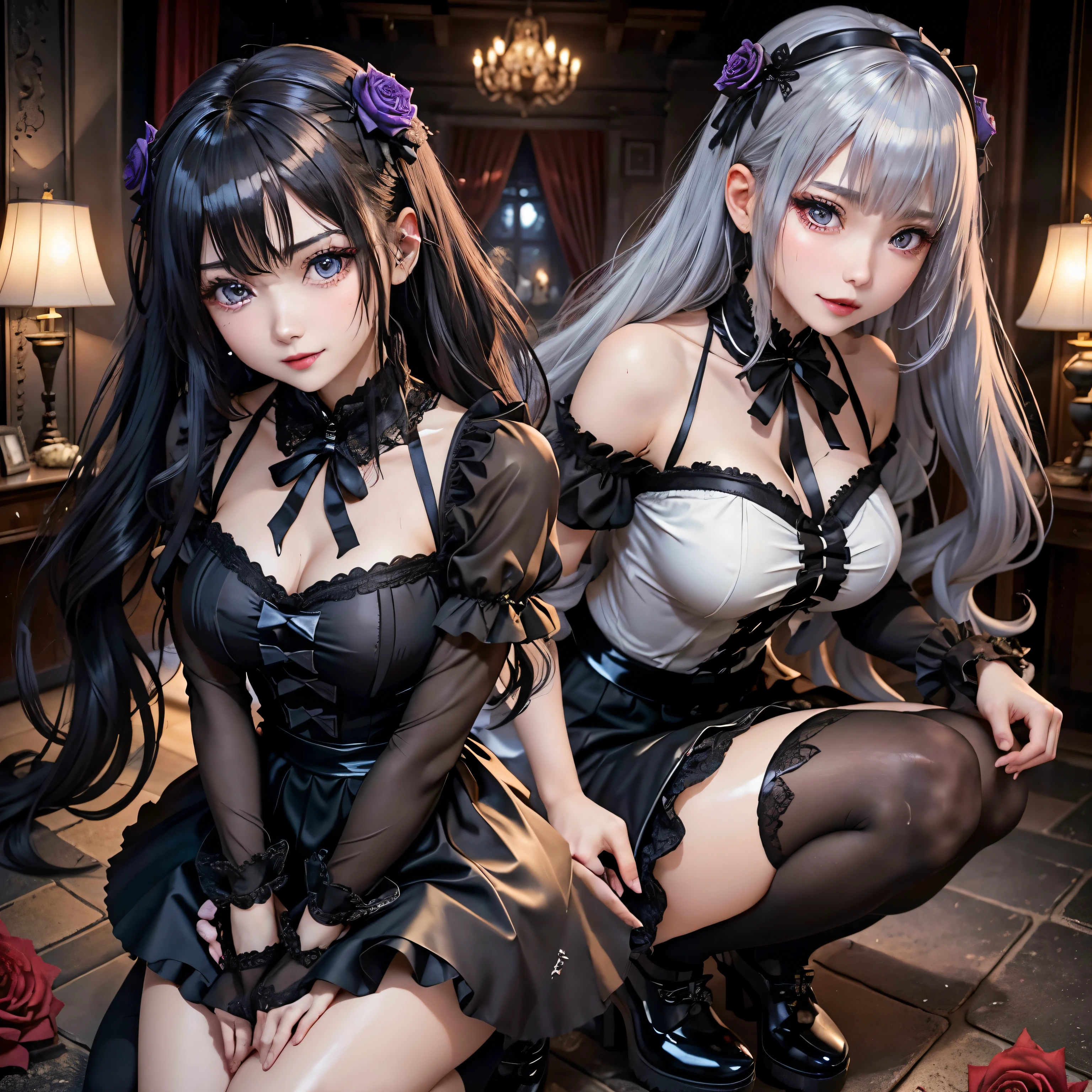 Hartes dunkles Gothic-Makeup、Meine Vernunft、Tiefer Nachthimmel、Grusel、Schwarzer dunkler Lidschatten、weinen、trauern、Schöner Hautglanz、Dunkle Gotikメイク、dunkles Lächeln、Ruheloser Palast、duftende Schönheit、Vor 22 Jahren、locken、Ausdruck intensiver sexueller Lust、Verlegener Blick、Dunkle Gotik、unanständiger Ausdruck、Trümmer fliegen、höchste Qualität、5 Bücher anzeigen、Ausdruck sexueller Lust am Leiden、Betrunkenes Gesicht、Lila Dienstmädchen-Outfit、geheimnisvoll、edel、Ein Gesicht, das die Toilette zurückhält、super sexy、liebevolles Lächeln、Zwillingsschwanzhaar、tiefschwarzer Rüschenrock、rechtes blaues Auge, das linke Auge ist rot、Gothic-Modus bed covered with roses、Super bezaubernde Pose、streck deinen Hintern raus、Plateauschuhe、dunkles Make-up、schwarzer Lippenstift、Glasmalerei、Black-Metal-Welt、Öffne deine Beine locker、Mach die Welt schön、auf einem Bett aus Rosen sitzen、Gothic Lolita Kleidung、Haare kämmen、ein wenig schlank、silbernes Haar、Lange Haare, glatte Haare、Süßes Gothic Lolita Kleid、schönes Gesicht、Elegantes Gesicht、bezauberndes Gesicht、Kniestrümpfe、Glasmalerei background、Meine Brust glänzt vom vielen Schweiß、Der Raum ist dunkel、langes Gothic-Kleid、Glockenhülse、Zauberer-Ärmel、Dekadenter Look、sexuell erregter Blick、Teil der Haare、mode、Gothic-Modus、Glänzende, wasserfeuchte Oberschenkel、Schenkel nass und glänzend mit Öl、Hintergrund eines Raumes voller Rosen、trauriger Ausdruck、Rosenmädchen、Stickerei ist rosa、Das Kostüm hat rosa Stickereien、Oberschenkelhohe Socken、niederknien、Legen Sie Ihre Knie auf den Boden、Kniestrümpfe、Ihre Schenkel glänzen vor Schweiß.、niederknien、Mein Körper ist nass und glänzend、Viel Glitzer an den Oberschenkeln、Schwitzen、Übermäßiger Schweiß und Klebrigkeit an den Oberschenkeln、Schweiß glänzt auf meinen Schenkeln, Der ganze Körper ist verschwitzt und glänzend、ziemlich verschwitzt、Meine Oberschenkel sind verschwitzt、Meine Schenkel sind so nass、Ich schwitze viel und meine Oberschenkel glänzen..、Eine große Menge Schweiß glänzt am ganzen Körper、Spreizen Sie Ihre Beine weit、schlanker Körper、Sanfter Ausdruck、Masturbationsverhalten、tiefschwarzer Lidschatten、verabscheuungswürdige Tat、Glasmalerei and rose background、Schwarze Unterwäsche tragen、schwarzes Höschen、die Oberschenkel sind etwas dünn、Duo、Weibliches Paar、ich habe lesbische Freundinnen、Stehen、sich umarmen、