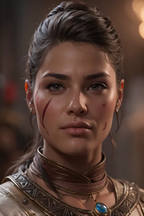 extremely detailed kassandra assassin's creed universe,detailed lips, detailed eyes, detailed eyelashes, detailed face, textured...