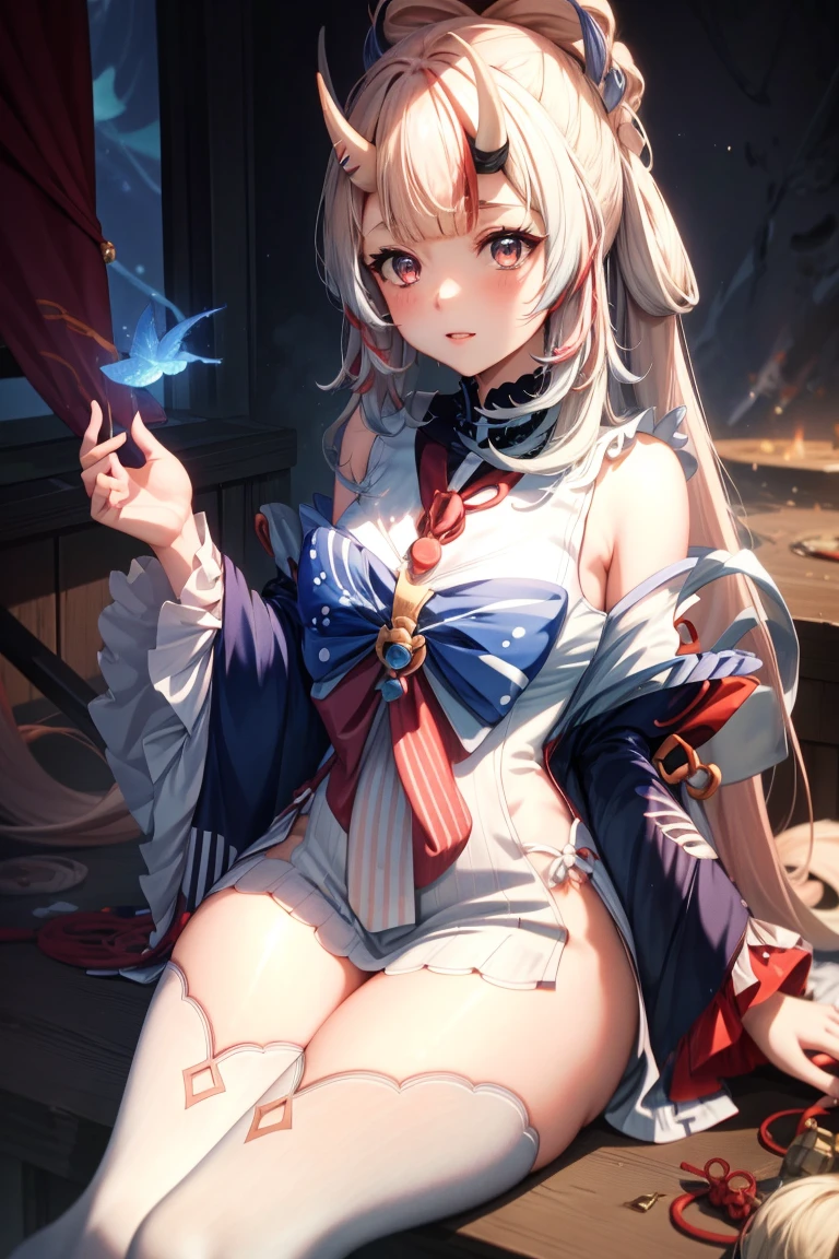 Anime girl assise sur une chaise en robe blanche, waifu anime mignon dans une jolie robe, style voie d&#39;azur, Guweiz dans Pixiv ArtStation, tendance sur artstation pixiv, Guweiz sur ArtStation Pixiv, Déesse Anime, Onmyoji, Tendance sur CGSTATION, style d&#39;anime4 K, Guviz, corps parfait, poitrine parfaite,((meilleure qualité, 8k, chef-d&#39;œuvre :1.3)), netteté :1.2, Beauté du corps parfaite: 1.4, visage obscène et tenant des préservatifs,main entre la jambe,