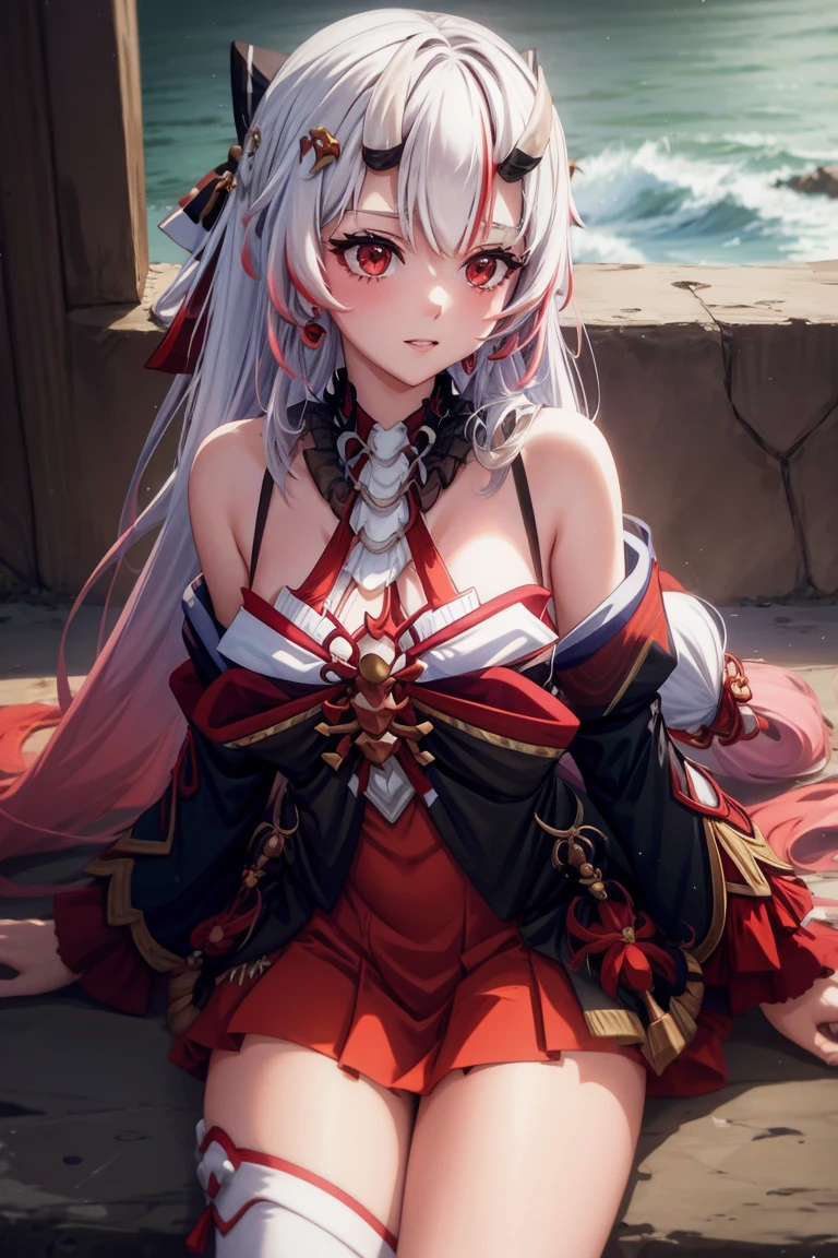 Anime girl assise sur une chaise en robe blanche, waifu anime mignon dans une jolie robe, style voie d&#39;azur, Guweiz dans Pixiv ArtStation, tendance sur artstation pixiv, Guweiz sur ArtStation Pixiv, Déesse Anime, Onmyoji, Tendance sur CGSTATION, style d&#39;anime4 K, Guviz, corps parfait, poitrine parfaite,((meilleure qualité, 8k, chef-d&#39;œuvre :1.3)), netteté :1.2, Beauté du corps parfaite: 1.4, visage obscène et tenant des préservatifs,main entre la jambe,