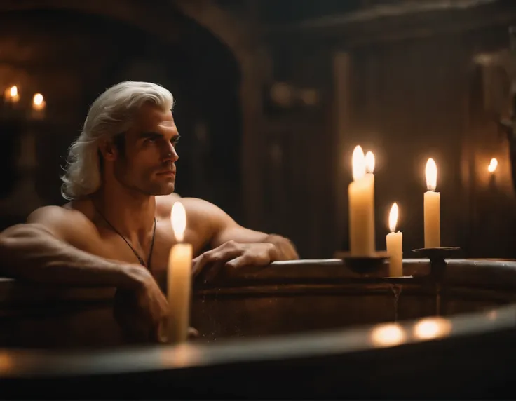 daenerys and viserys bath scene - SeaArt Al - Free Al Art Generator