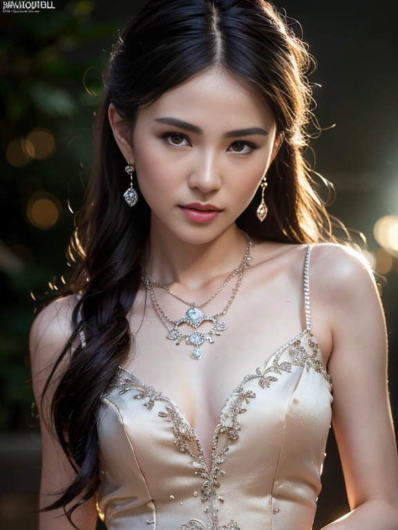 best quality, masterpiece, highres, 1girl,china wedding dress,hair ornament,necklace, jewelry,Beautiful face,slender, small breasts, tyndall effect,photorealistic, dark studio, rim lighting, two tone lighting,(high detailed skin:1.2), 8k uhd, dslr, soft lighting, high quality, volumetric lighting, candid, full body, high resolution, 4k, 8k, Bokeh