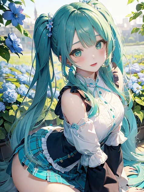 the arrival of spring、big butt、 (alone:1.5,)super detailed,bright colors, very beautiful detailed anime face and eyes, look stra...