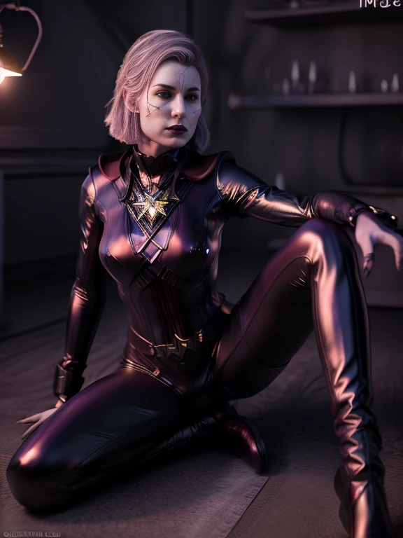 NightsisterMerrin, realistic, 1girl, best quality, dynamic lighting, highly detailed, 8k, science fiction, looking at viewer, pale skin latex
