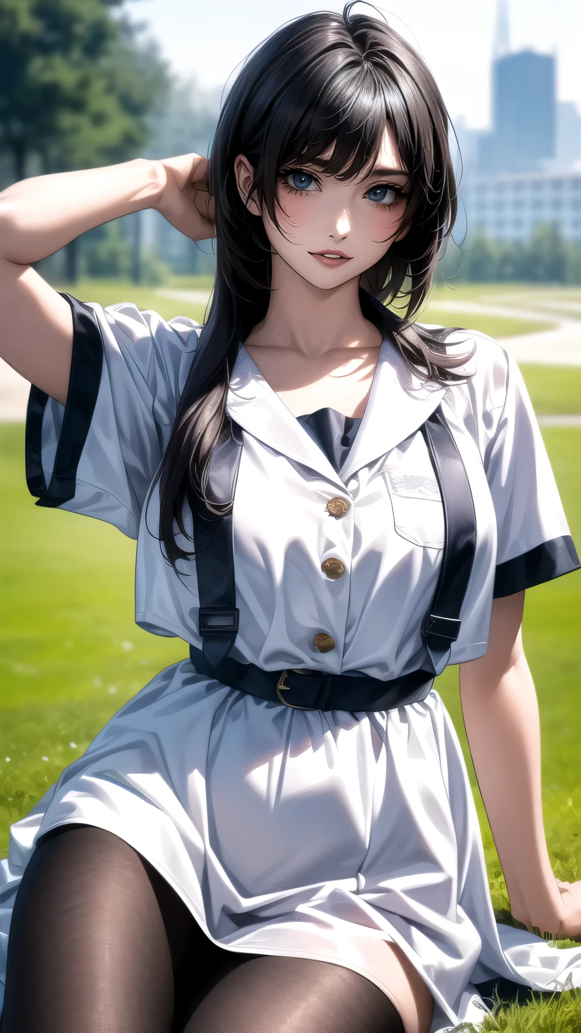 full body,high school girl,(random place),(random pose),(ultra straight hair),(Highest image quality, (8K), Ultra-realistic, Best Quality, High quality, High Definition, high quality texture, high detailing, Beautiful detailed, fine detailed, extremely details CG, Detailed texture, realistic representation of face, masterpiece, presence, Dynamic, Bold)