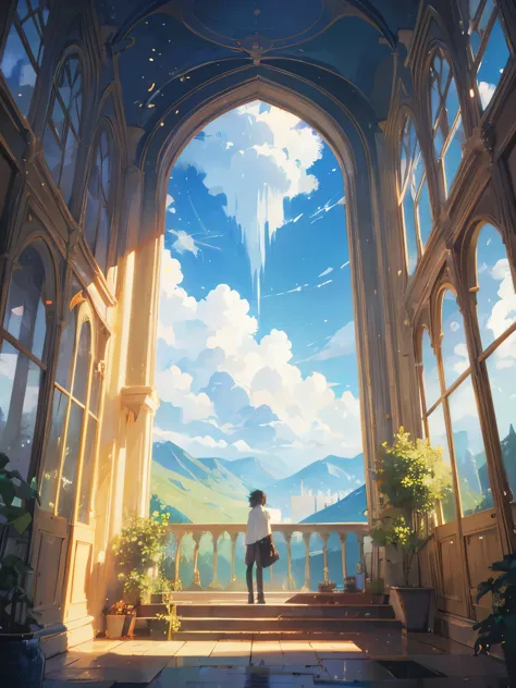 Create exquisite illustrations reminiscent of Makoto Shinkai&#39;s style