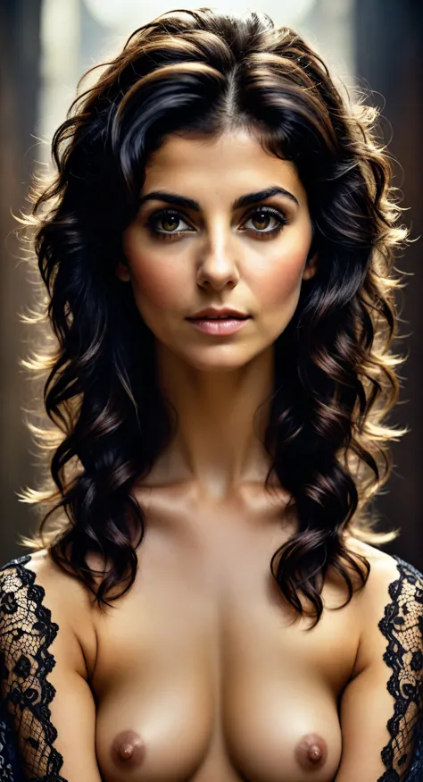 georgian singer katie melua, Diffusion Models - A Deep Dive, Multiple exposure photography, award-winning photographer,Movie Sti...