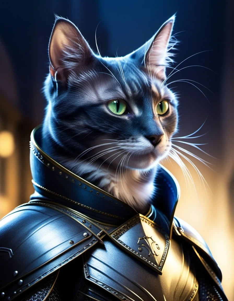 クレイグ・マクラッケン風，猫の騎士，Cat 猫の騎士