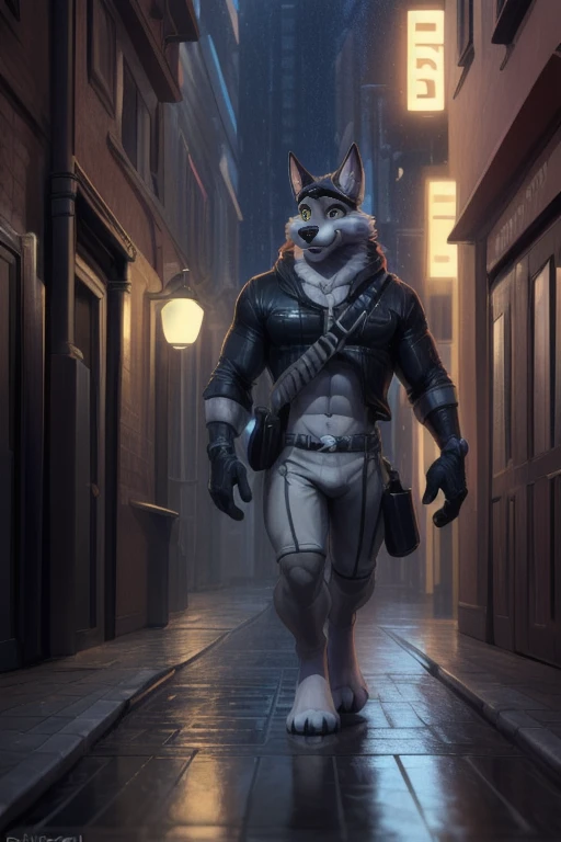 Male big Wendell muscular ), Walking in a dimly lit NY alleyway in the rain at night , (by Homogenousrule, by Wildering, by Foxovh, by Catcouch), 4k,(by totesfleisch8 and,male, muscular male, muscle 
(( walking in a allyway )),Sharp gaze, hentai , anthro, shortstack, standing, looking  at viewer, background, extremely detailed, 3d render, high quality  digital art, huge thighs , detailed eyes,, good anatomy, good perspective , front towards viewer, by bebebebebe, by sicklyhypnos, by gerkk, by orf, (  by cutesexyrobutts, by darkgem, by zackary911,(  by singafurian, by daftpatriot,, cute, detailed face , face,  face, detailed mouth style, leo alvarez, bara, (soft shading), 4k, hi res, detailed hands, ((detailed face, (detailed eyes:1.0), detailed)), by zackarry911, by zaush, (by personalami:0.5), looking at viewer,  image, navel, full body, one person focus, thick thighs,  Hentai, day, sexy, sensual, detailed, beautiful and detailed  image of an anthropomorphic  ,(highres,:1.2), Smiling happy extremely detailed, photorealistic, 3d render , high quality  digital art,Wendell , Walking in a dimly lit NY alleyway in the rain at night, muscular, muscle, muscles 