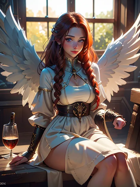 (best quality,8k:1.2,high resolution:1.2),epic cinematic image,glorious appearance,ultra-detalhado,Realistic,vintage godess ange...
