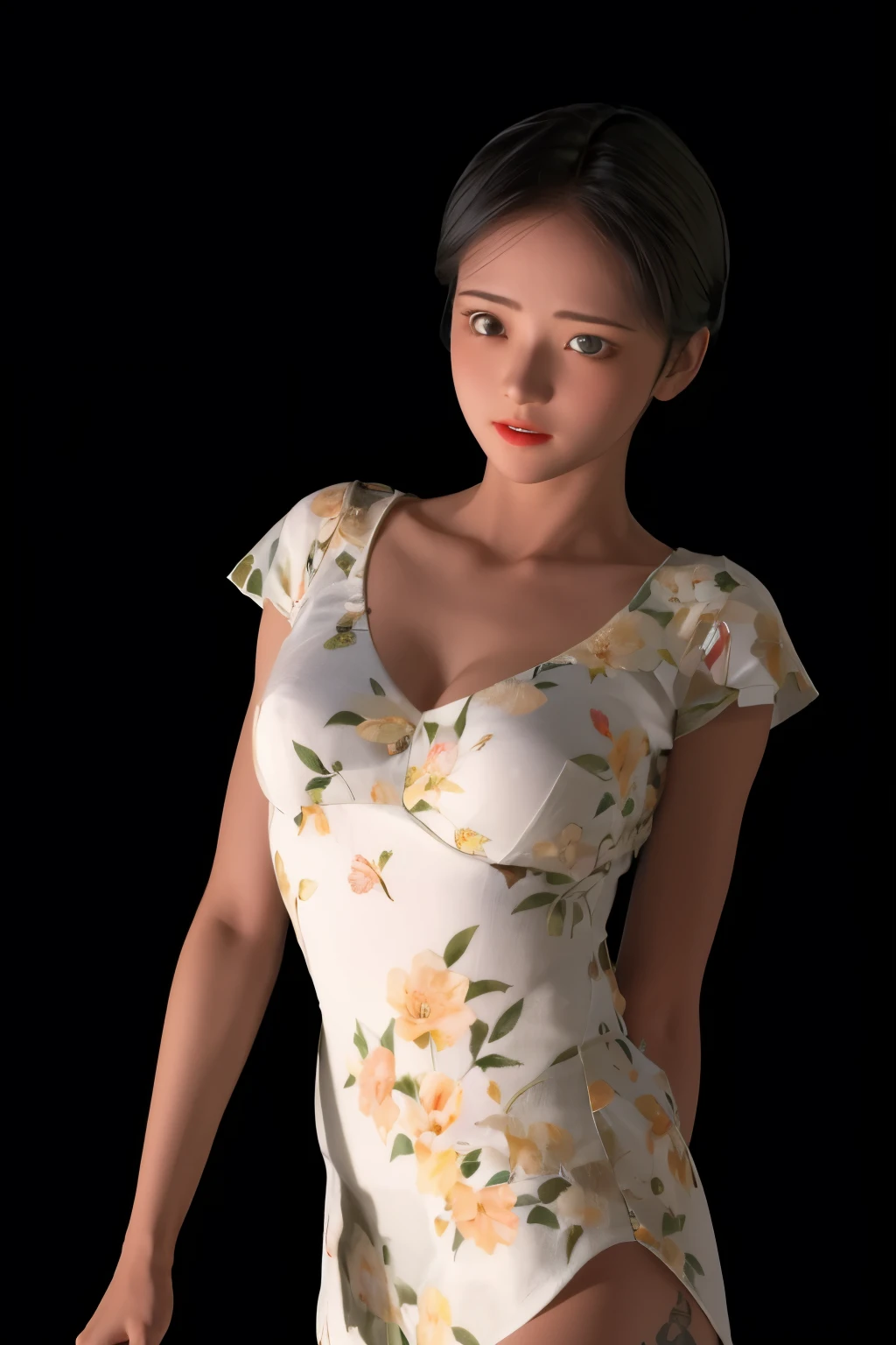 (8K, highest quality, masterpiece:1.2), (realistic, photo-realistic:1.37), Super detailed,highest quality, ultra high resolution, professional lighting, photon mapping, radio city, Physically based rendering, cinematic lighting, late night path,Depth of written boundary, sharp focus,sunbeam, good composition,(Bokeh:1.2) 1 girl,alone,(whole body), (closed mouth),fine and beautiful eyes, temporarily stop, tight waist,Japanese high school girl, black hair,messy hair,long hair fluttering in the wind,(Ulzzang-6500:1.2) mix 4, hiqcgbody