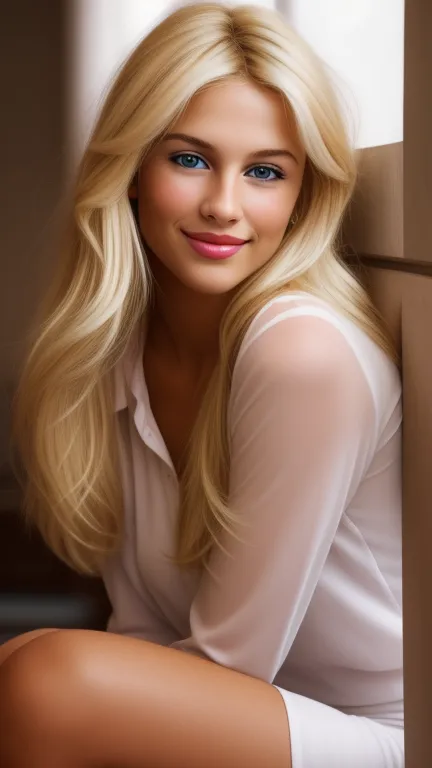 Pretty Blonde Woman