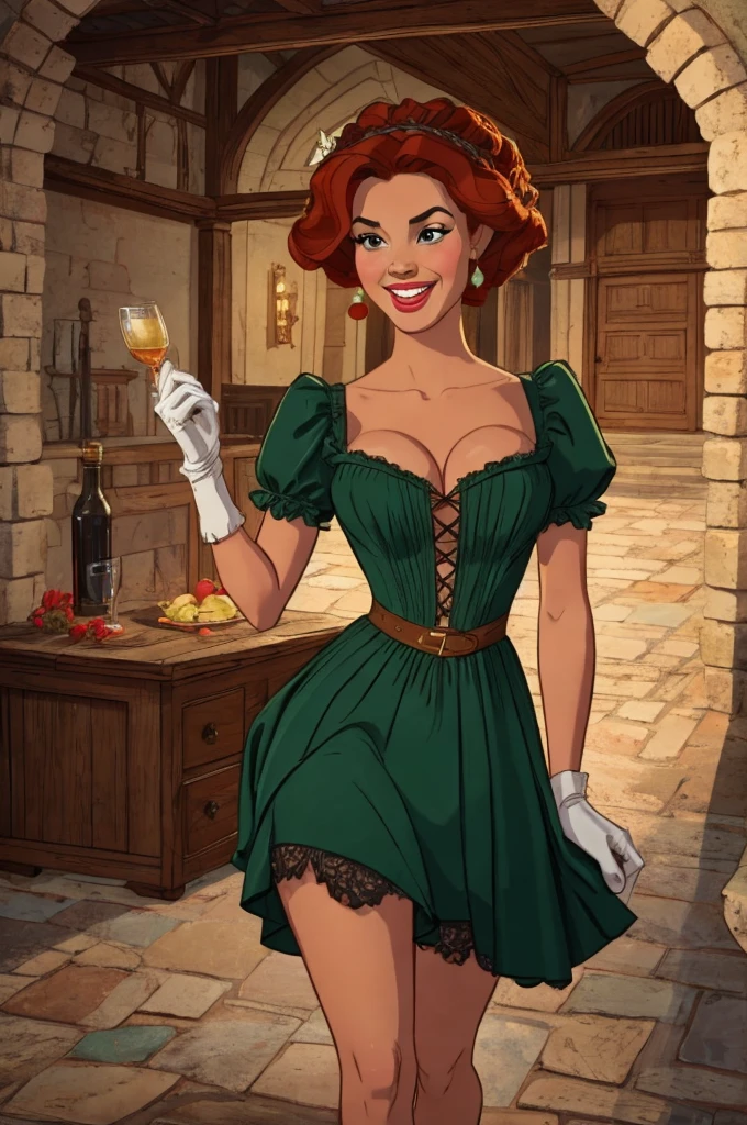  A sexy/cute, historicially acurate dickensian lady sweet/wholesome skinney , Traditional/conservative dress. Exudes love, conservative values. Thick Red hair. elegant dickensian dress. , fair-skinned woman, view viewer, Face Madura, Delicate gloves,, attractive look, impressive woman, romantic mood. Excited, happy, smileing, laughing.. Prudishly dressed. Jumping up and down. Nina Debrov
